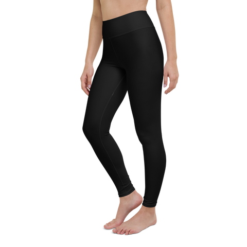 SanosTech™ High Waisted Yoga Leggings (Black)