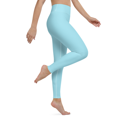 SanosTech™ High Waisted Yoga Leggings (Aqua)